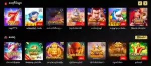 mmk123 online casino myanmar featured games